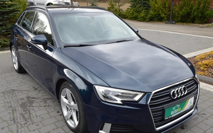 Audi A3 cena 66700 przebieg: 169221, rok produkcji 2019 z Włodawa małe 781